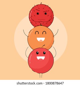 Cute icon character vector in eps 8