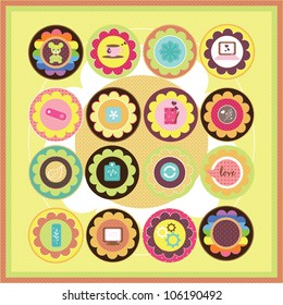 cute icon design