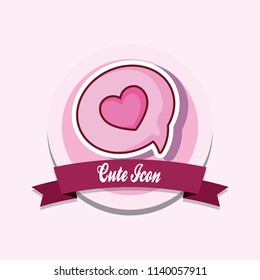 Cute icon design