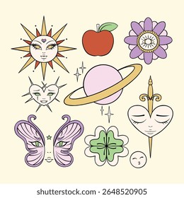 Arte lindo de la Ilustración vectorial del icono