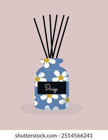  Cute Illustration with Aroma Diffuser at Daisy Smell