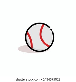 Cute Illustration Of Baseball Ball