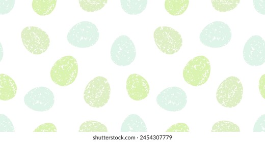 Linda ilustración con coloridos huevos de Pascua con textura de acuarela, Anuncio de primavera