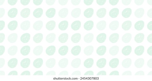 Cute illustration with colorful Easter eggs with watercolor texture, spring banner