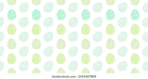 Nette Illustration mit bunten Ostereiern mit Aquarell-Textur, Frühlings-Banner