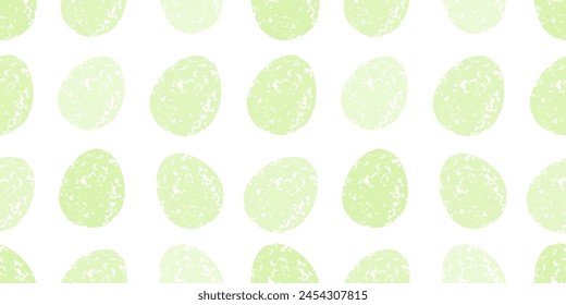 Cute illustration with colorful Easter eggs with watercolor texture, spring banner