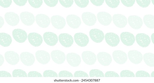 Cute illustration with colorful Easter eggs with watercolor texture, spring banner