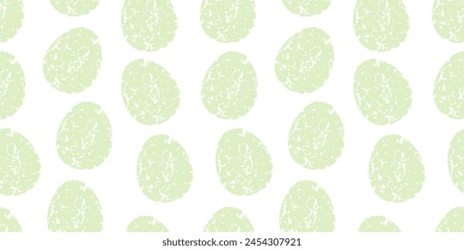 Cute illustration with colorful Easter eggs with watercolor texture, spring banner