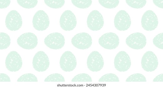 Cute illustration with colorful Easter eggs with watercolor texture, spring banner
