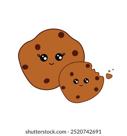 a cute illustration of cookies