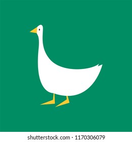 Cute illustration of a duck