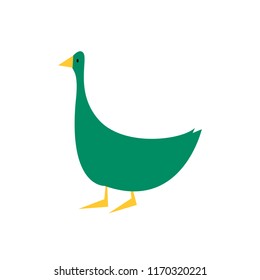 Cute illustration of a duck