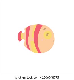 Cute Illustration Of Fugu Fish, Kawaii Fugu, Fugu Drawing, Cute But Poisonous