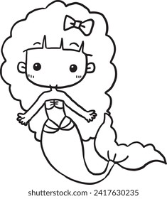 cute illustration girl happy beautiful character female