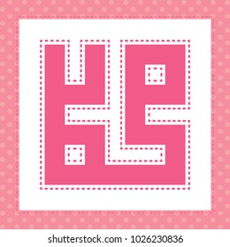 CUTE ILLUSTRATION KUFIC CALLIGRAPHY OF MUHAMMAD