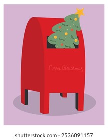 Nette Illustration mit MailBox bei Daisy