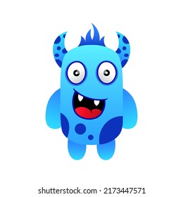 cute illustration mascot monster design kawaii
