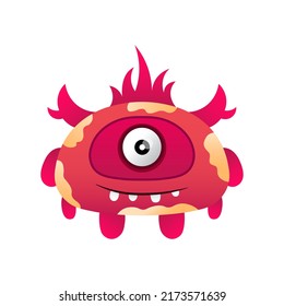 cute illustration mascot monster design kawaii