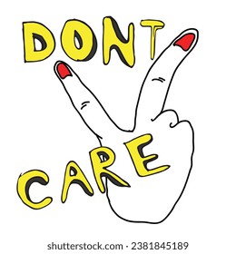 cute illustration with slogan. Vector graphic design for t-shirt. Positive text.