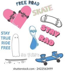 cute illustration with slogan. Vector graphic design for t-shirt. Positive text.