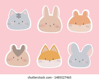 Illustration Cute Hamster Stock Vector (Royalty Free) 1485484922