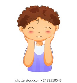 Cute illustrations of boys and girls of various nationalities, perfect for celebrating Mother's Day, International Women's Day, Children's Day, and floral themes.