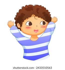 Cute illustrations of boys and girls of various nationalities, perfect for celebrating Mother's Day, International Women's Day, Children's Day, and floral themes.