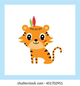 cute indian tiger