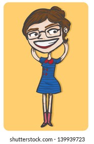 Cute indie-girl