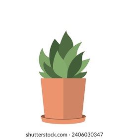 Icono de planta interior Cuidada Ilustración del vector