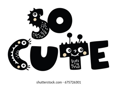 So cute inspiration. Little monsters