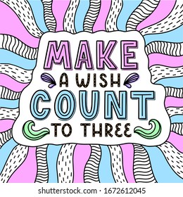 Cute inspiring lettering with pastel colors, doodling with lettering, pastel colors