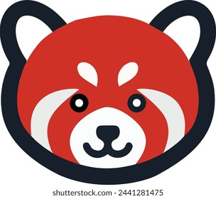 cute and interesting panda red head