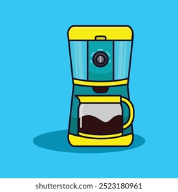 cute and interesting picture of a coffee maker