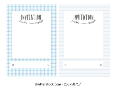 cute invitation card