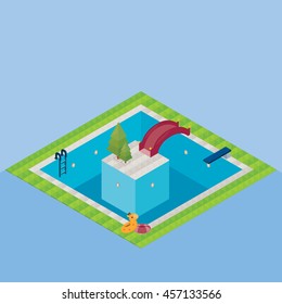 Cute isometric of Pool