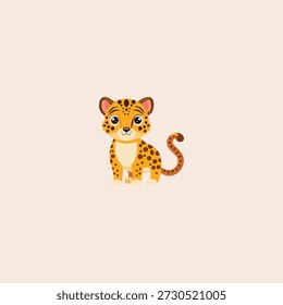 Lindo diseño de Vector plano icono de Jaguar.