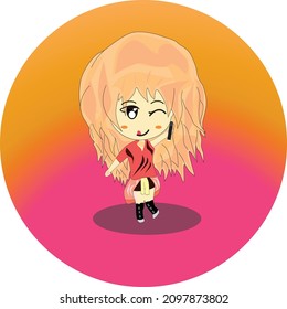 cute japanese chibi animation style