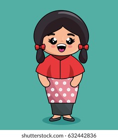 cute japanese doll kawaii style