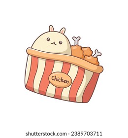 Cute Japanese Food Character Design Illustration