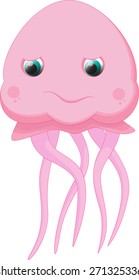 cute jellyfish cartoon
