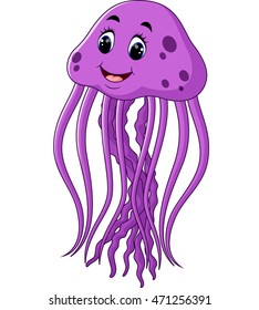 Cute Jellyfish Cartoon