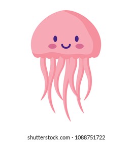 cute jellyfish icon