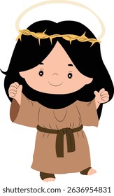 Cute Jesus Carrying a Ring, Jesus day
