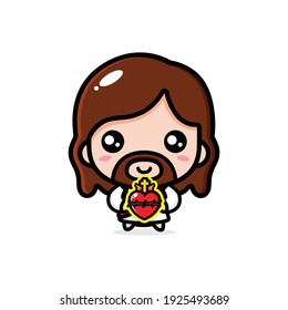 diseño vectorial lindo jesus christ
