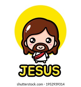 cute jesus christ vector design