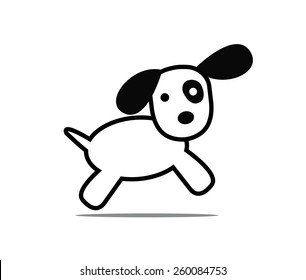 Cute Jump Puppy