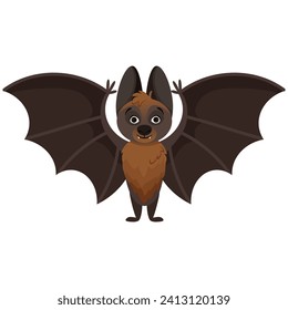 Cute kalong flying fox for Australia Day