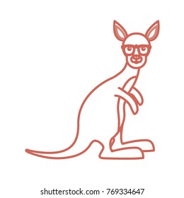 cute kangaroon icon image