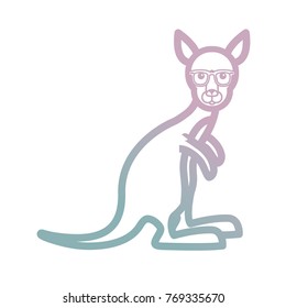 cute kangaroon icon image